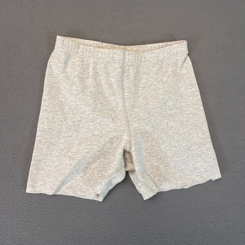Victoria's Secret Shorts Women's Small Heather Gray Lycra Fitted Shorts Athleisu